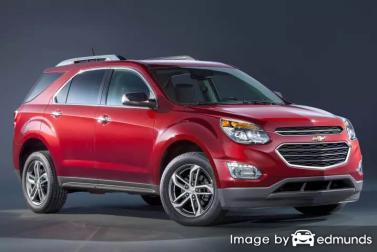 Insurance rates Chevy Equinox in Kansas City