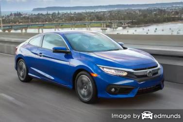 Insurance rates Honda Civic in Kansas City