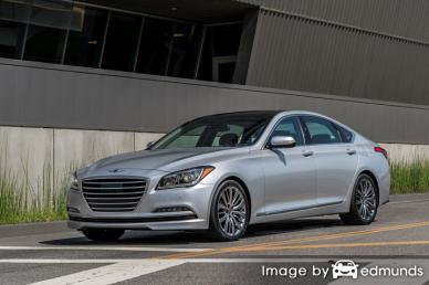 Insurance rates Hyundai G80 in Kansas City