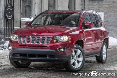 Insurance rates Jeep Compass in Kansas City