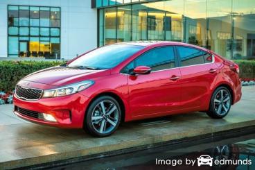 Insurance rates Kia Forte in Kansas City