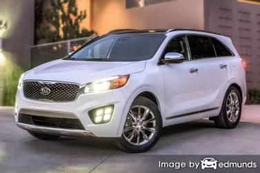 Insurance rates Kia Sorento in Kansas City