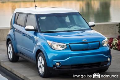 Insurance rates Kia Soul EV in Kansas City