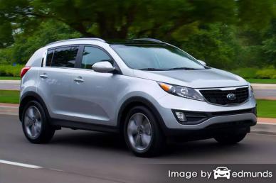 Insurance rates Kia Sportage in Kansas City