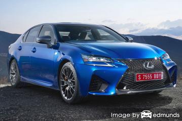 Insurance rates Lexus GS F in Kansas City