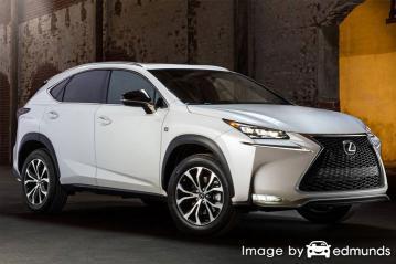 Insurance rates Lexus NX 200t in Kansas City