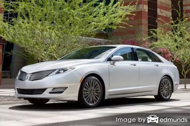 Insurance rates Lincoln MKZ in Kansas City