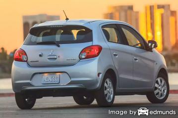 Insurance rates Mitsubishi Mirage in Kansas City