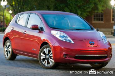 Insurance rates Nissan Leaf in Kansas City