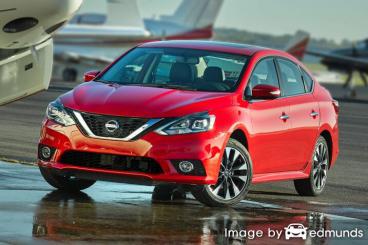 Insurance rates Nissan Sentra in Kansas City