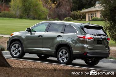 Insurance rates Toyota Highlander Hybrid in Kansas City