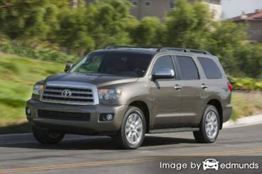 Insurance rates Toyota Sequoia in Kansas City