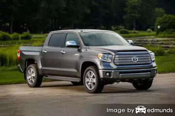 Insurance rates Toyota Tundra in Kansas City