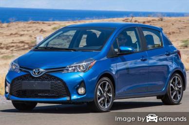 Insurance rates Toyota Yaris in Kansas City